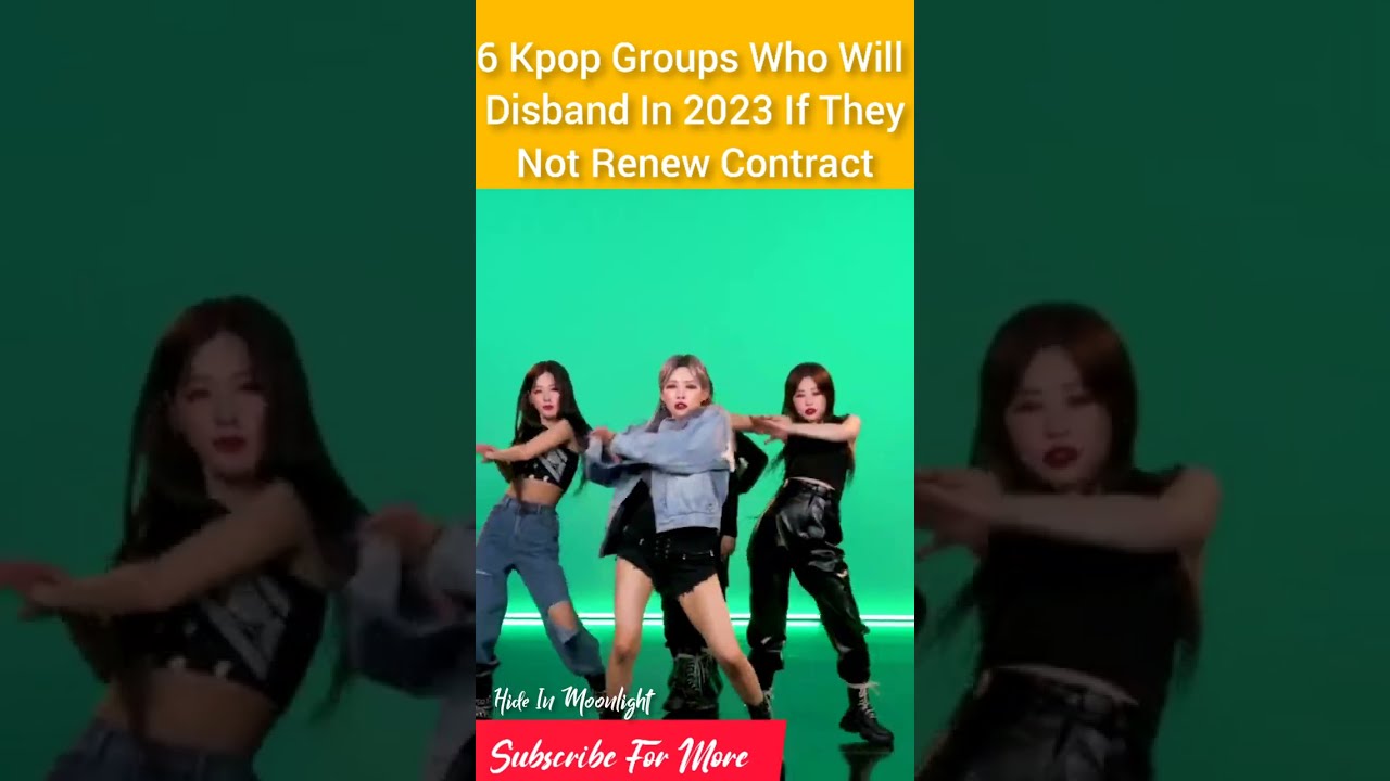 Kpop Group Who Will Disband In 2023 If They Not Renew Contract 