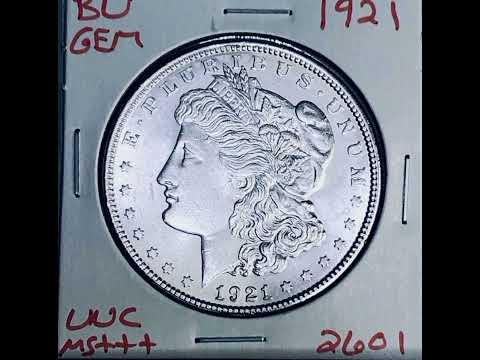 1921 Morgan Silver Dollar
