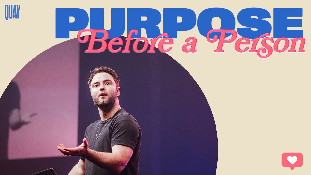 Purpose Before A Person - Luke Lezon