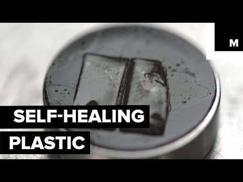 Video: Artificial Plastic Skin Bleeds And Self-repairs - Alternative View