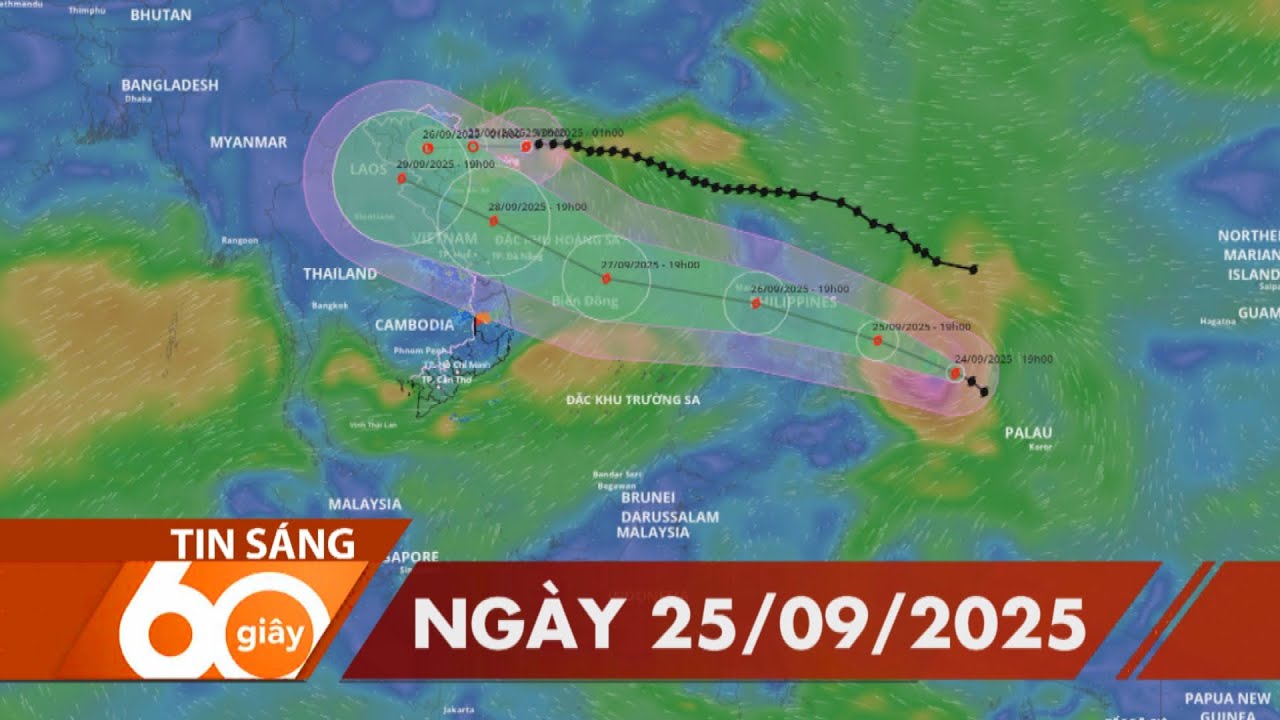 60 Giây Sáng - Ngày 25/09/2025 | HTV Tin tức
