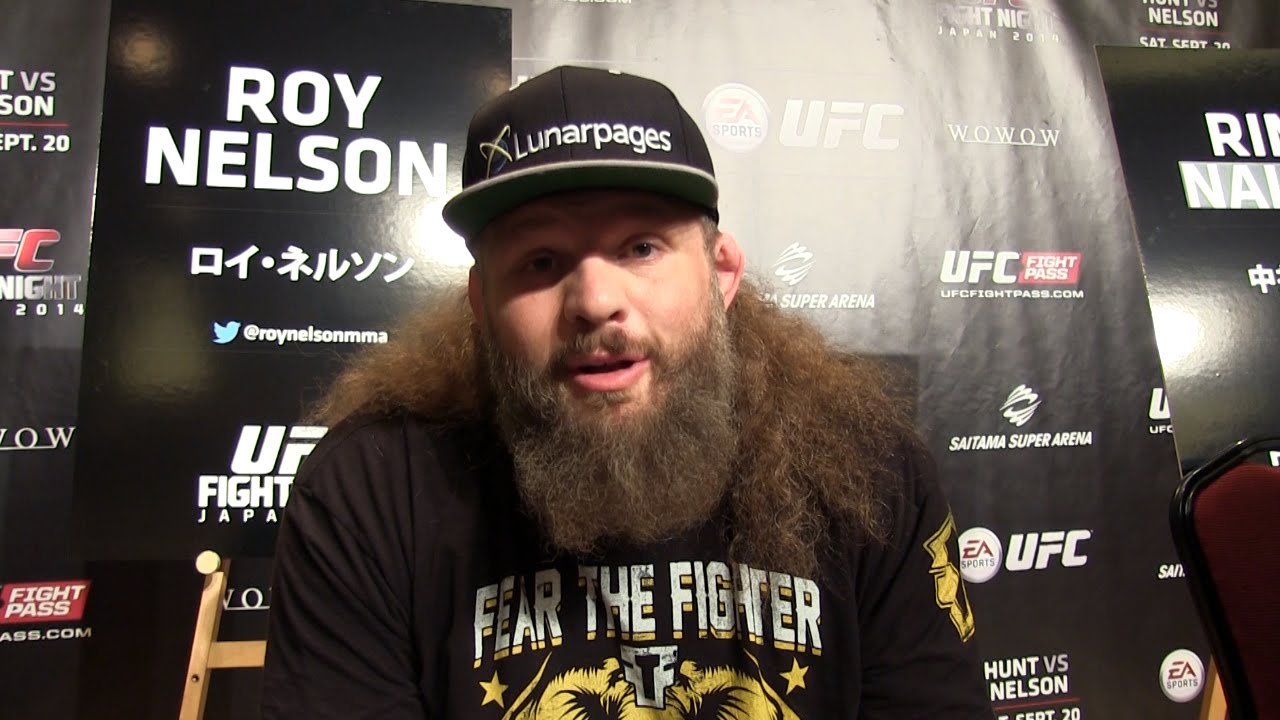 マーク ハント戦控えたロイ ネルソン Ufc Japan 14 Roy Nelson Vs Mark Hunt Youtube