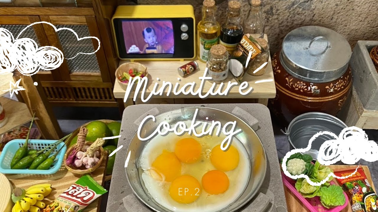 Miniature Cooking: EP 2 | Tiny Kitchen Creations - YouTube