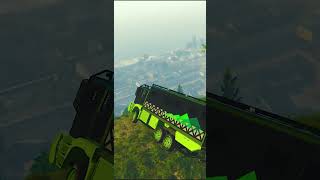 GTA V : Crazy Lorry Jump in Mountain #shorts #shortsvideo  #gta #gta5 #rockstar