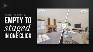 AI Virtual Staging, Declutter & Twilight for Listing Photos | XLRE AI Suite