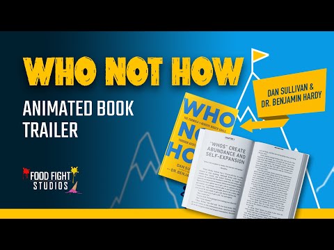 Who Not How "Dan Sullivan"| Animated Book Trailer