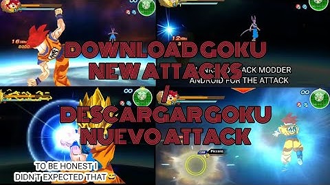 Download/Descargar Goku(Beerus saga)with new attacks | TECX VINY | DBZ TTT new attacks