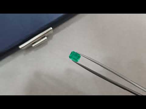 Colombian Emerald Vivid Muzo Green 1.35 ct Video  № 2