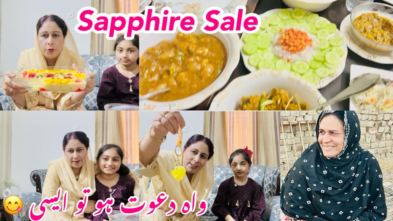 Going To Mirpur My Frinds House  | She Is A Excellent Cook | Shopping From Sapphire Mirpur KASHMIR,