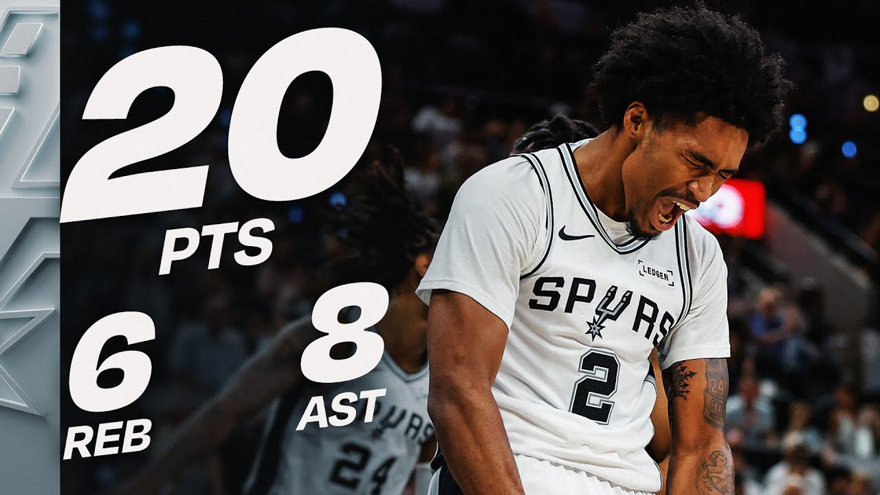 Первая игра Дилана Харпера с 20 очками! | 26 октября 2025 г.