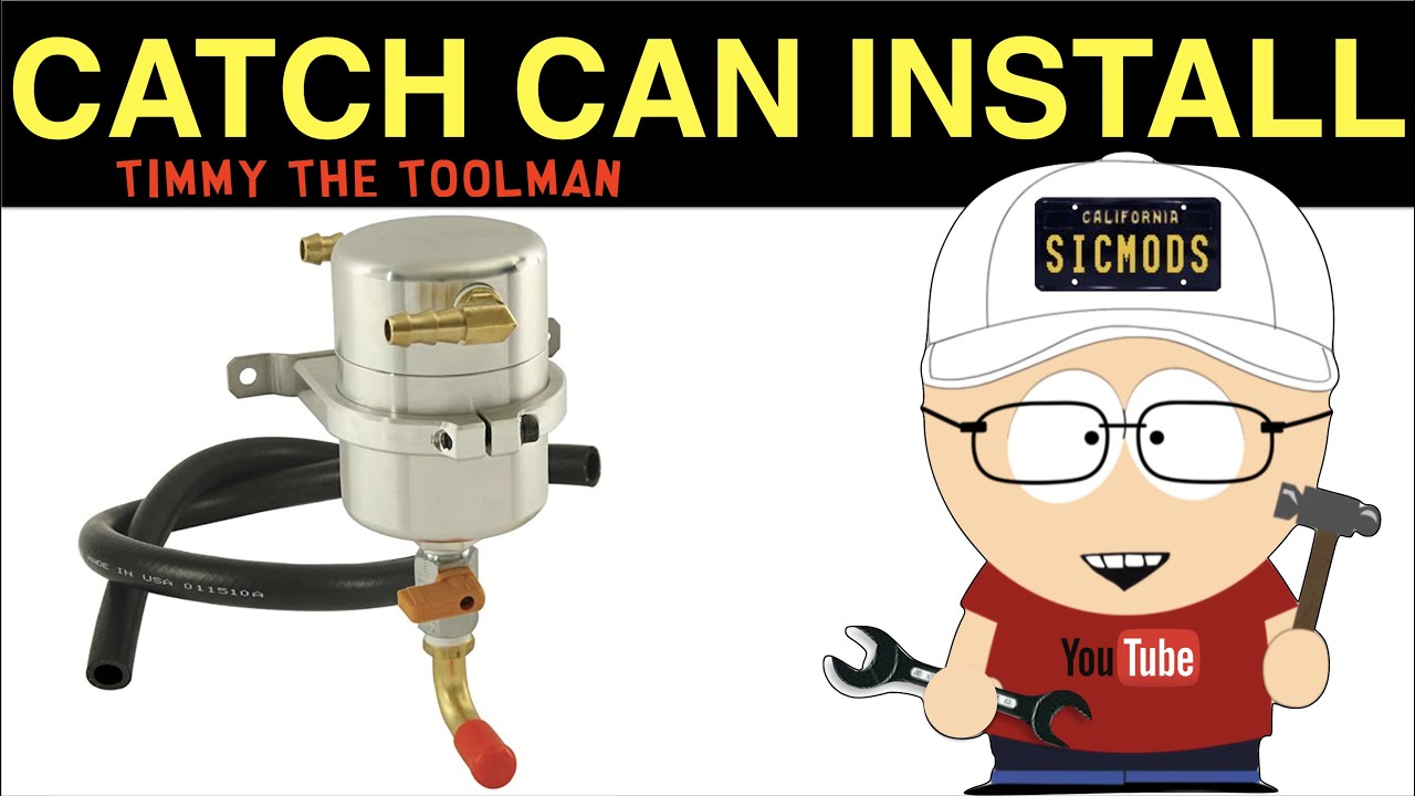 Moroso Air/Oil Separator Install (aka Catch Can)