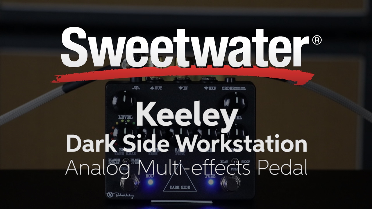 Keeley Dark Side Workstation Analog Multi-effects Pedal Demo - YouTube