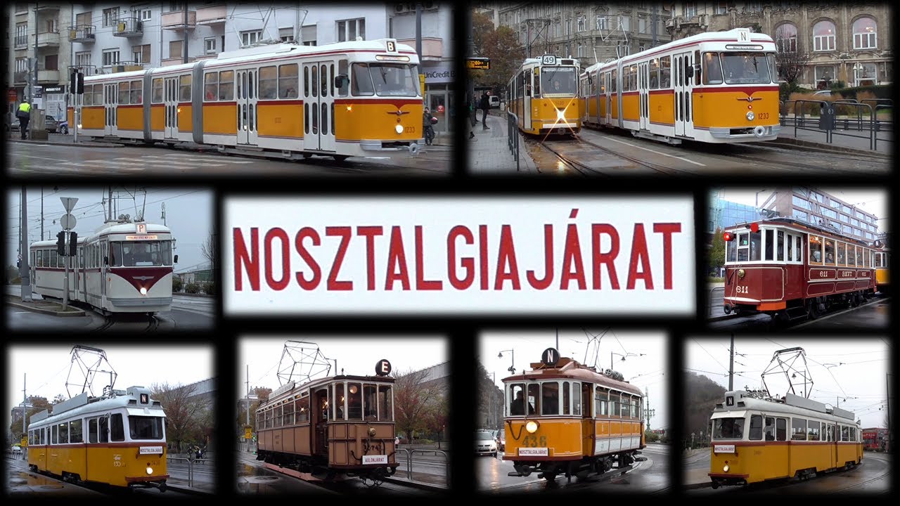 Nem mindennapi látvány! | Nosztalgia villamosok Budapesten