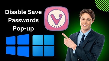 How to Disable Save Passwords Pop-up Window in Vivaldi on Windows 11 or 10 | GearUpWindows Tutorial