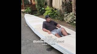 25 Foot Bismarck Battleship Project : Superstructure fitting test #battleship #bismarck