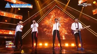 [PRODUCE101 シーズン2]119「PLAYING WITH FIRE/BLACKPINK」@ポジション評価