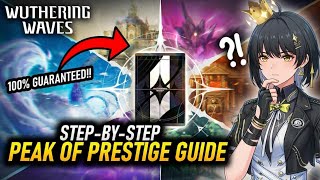 Peaks of Prestige Rekindled made easy ⚡ Claim all Asterite rewards like a pro!