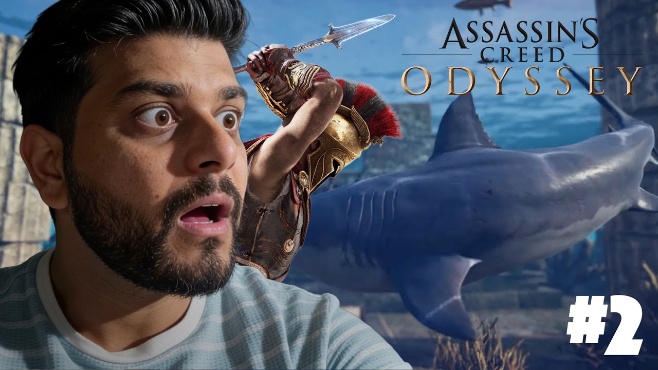 Assassin’s Creed Odyssey Part 2 🔥 Shark Fight Was INSANE