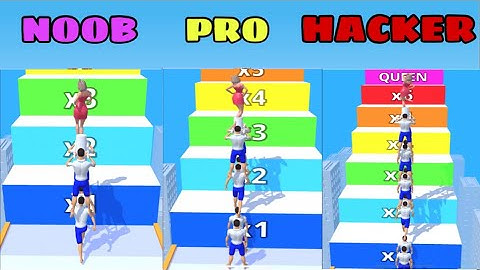 NOOB vs PRO vs HACKER in I Am The Queen - All Levels Gameplay, New Game (Android, iOS)