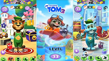 My Talking Tom 2 iOS Playthrough #Level33
