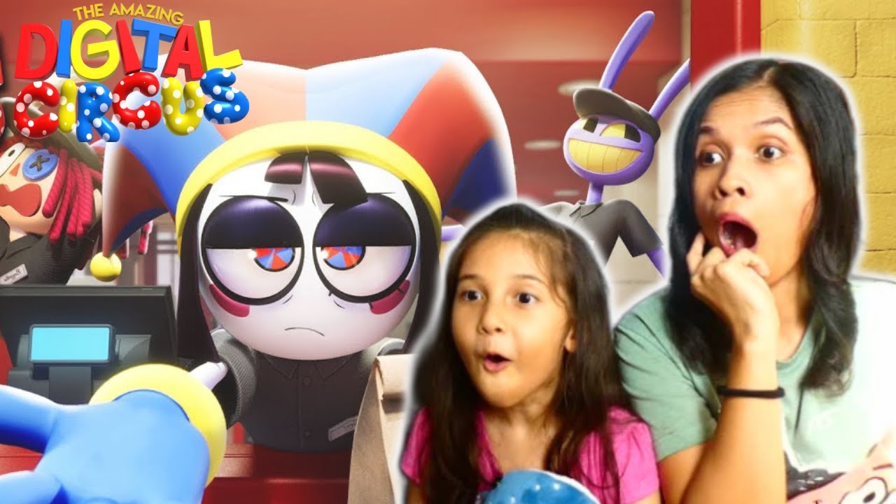 The AMAZING DIGITAL CIRCUS Ep. 4 Fast Food Masquerade REACTION | Team ...