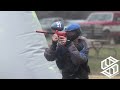 Professional paintball teams preparing for PSP