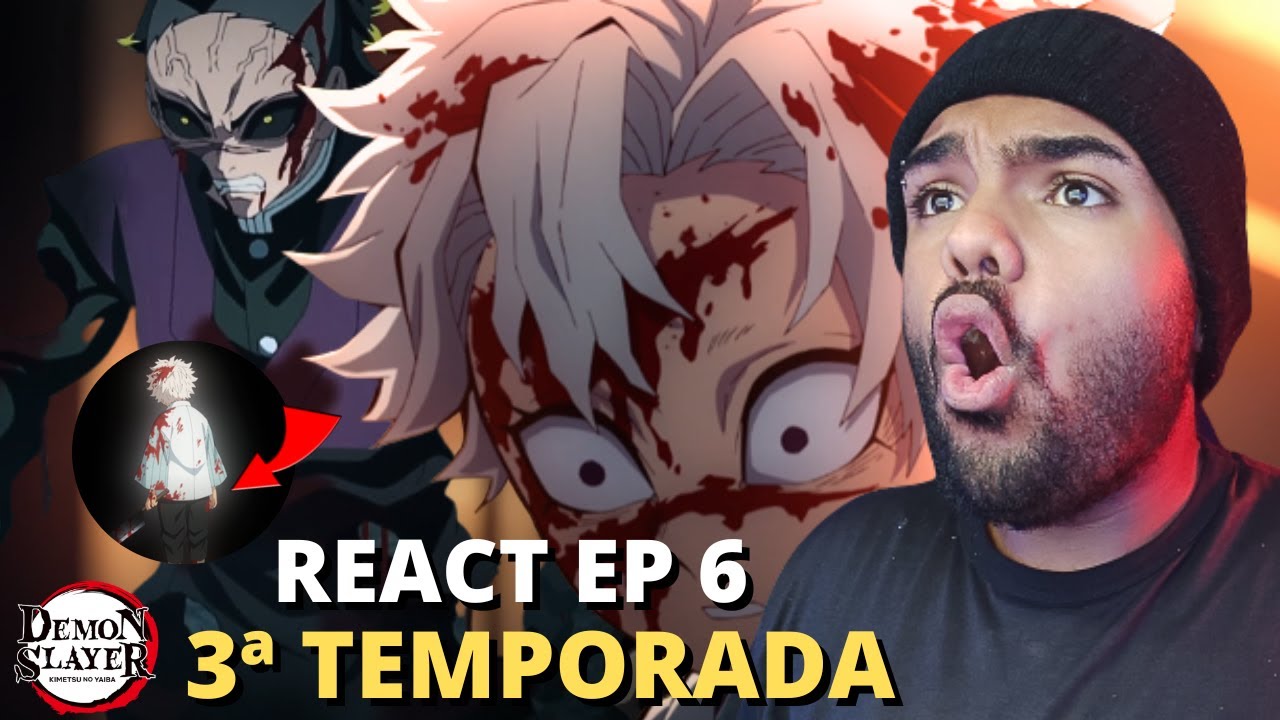 Demon slayer (kimetsu no yaiba) react ep 5 temp 3