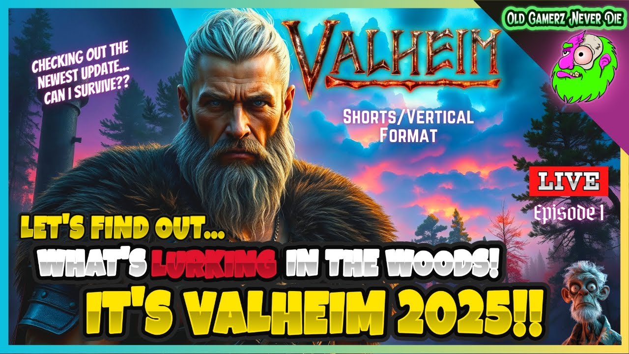 Valheim Update! SHORTS/VERTICAL FORMAT Fresh Start on Brand New Seed!