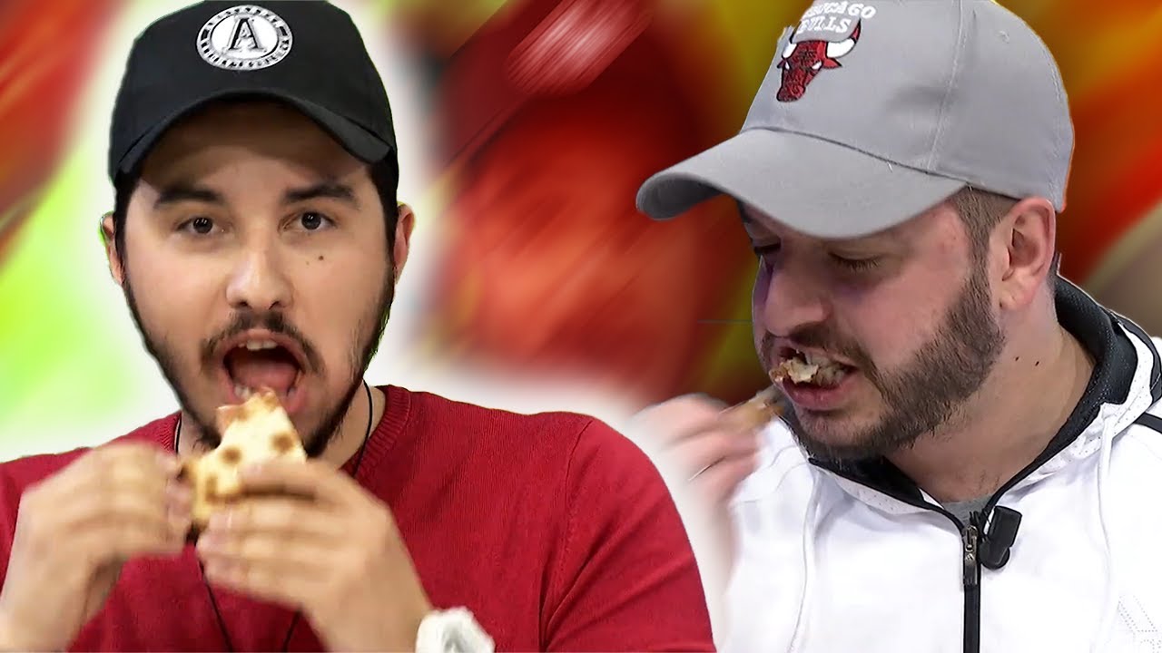 PIZZA CHALLENGE LIVE ON TV !!! w/ @arizon rr