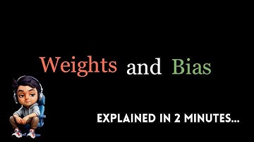 Weights and Bias Explained - In 2 Minutes