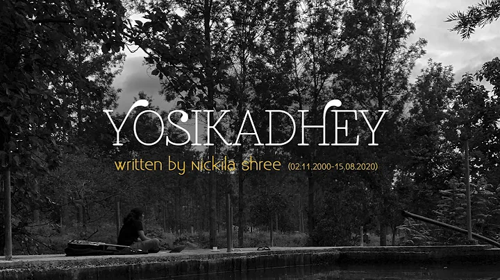 Yosikadhey - Nickila Shree ft. Siennor (Tamil Indi...