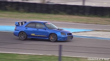 700+HP Subaru Impreza STi testing its new KAPS Sequential Gearbox on track!