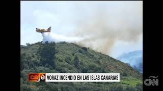 Evacuan A 9 000 Personas Por Incendio En Islas Canarias Cnn