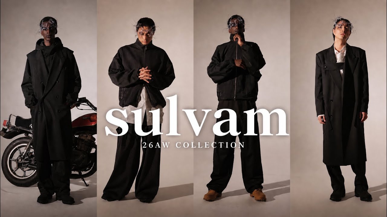 sulvam(サルバム) 2026AW GABARDINE SWITCHING JKT MY-J02-100