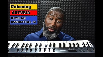 Unboxing Arturia Keylab Essential 61