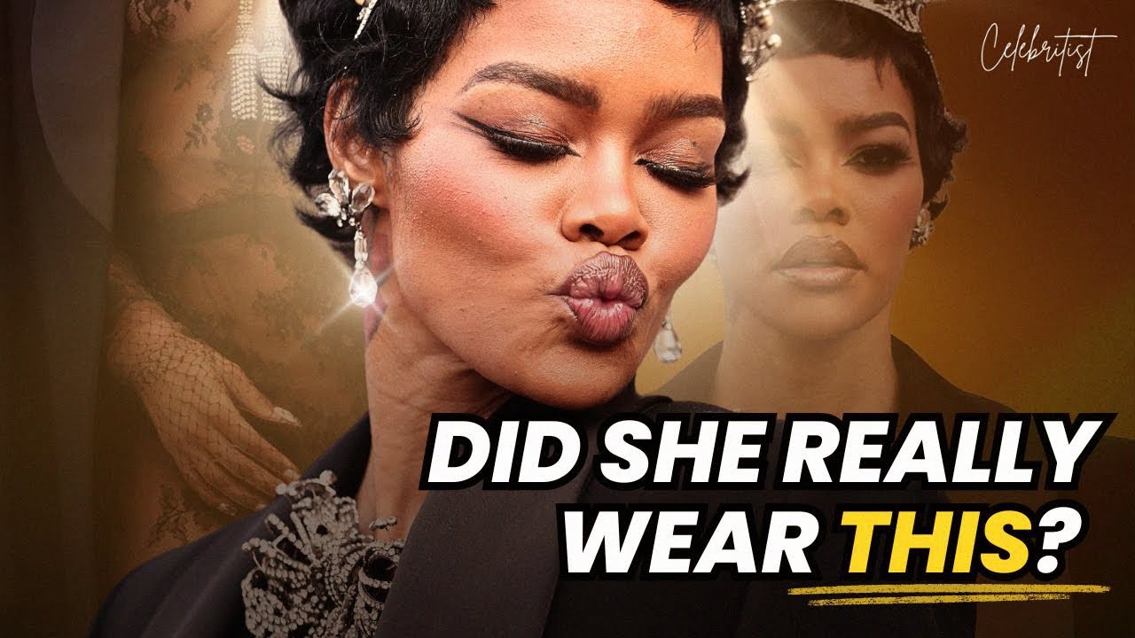 All eyes were on Teyana Taylor’s ENORMOUS jewelry, not her sheer lace gown