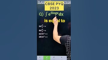 Q) If Integration  ∫ e^( x log 5 )d𝑥 #cbse2024 #CBSE2025  #cbse #integration #cbse #maths #cbse2026