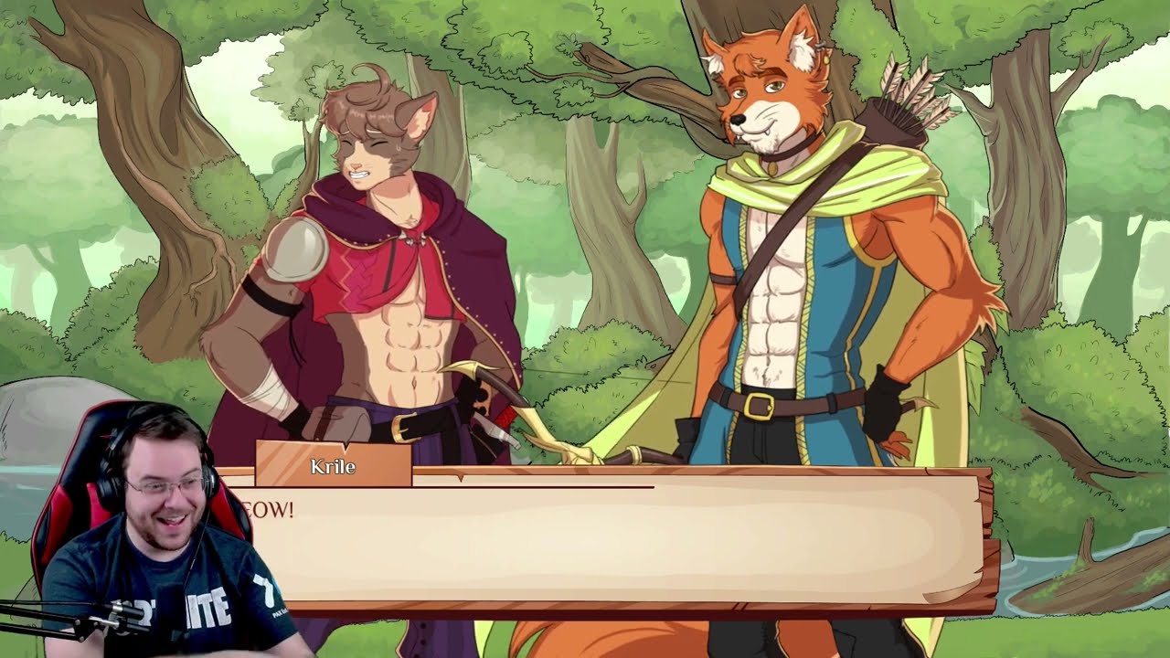 Burrow of the Fallen Bear: A Gay Furry Visual Novel - Walkthrough