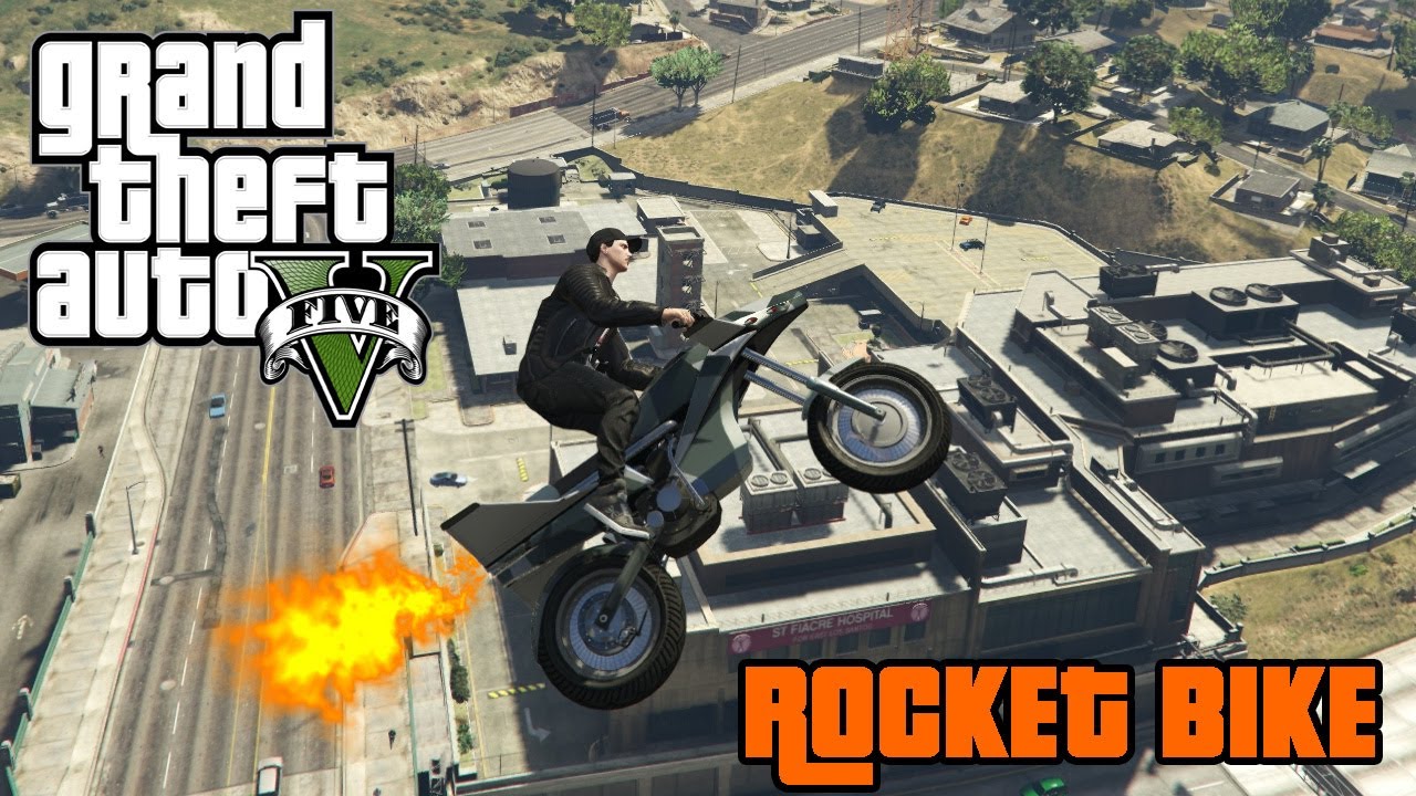 GTA 5 GUNRUNNING DLC ROCKET BIKE AND MUCH MORE YouTube 