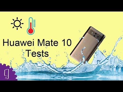 Huawei Mate 10 Heating And Waterproof Test