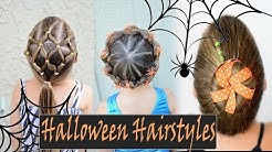 LITTLE GIRL HALLOWEEN HAIRSTYLE COMPILATION- DIY HALLOWEEN HAIRSTYLES