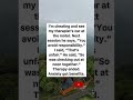 My Therapist Was There 😨 | Cheating Humor #shorts