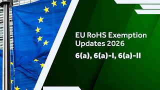 Current Status of EU RoHS Exemptions 6(a), 6(a)-I, and 6(a)-II (as of March 2026)