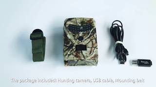 PR-100 Game camera night vision 26 IR LEDS wildlife camera hunting camera screenshot 3