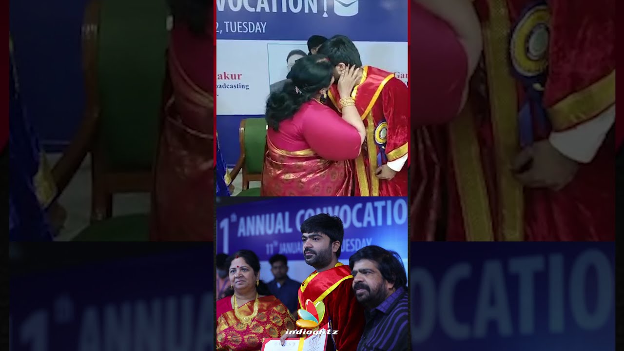 Proud Moment 💖 Simbu honoured with an Honorary Doctorate | STR, TR | 