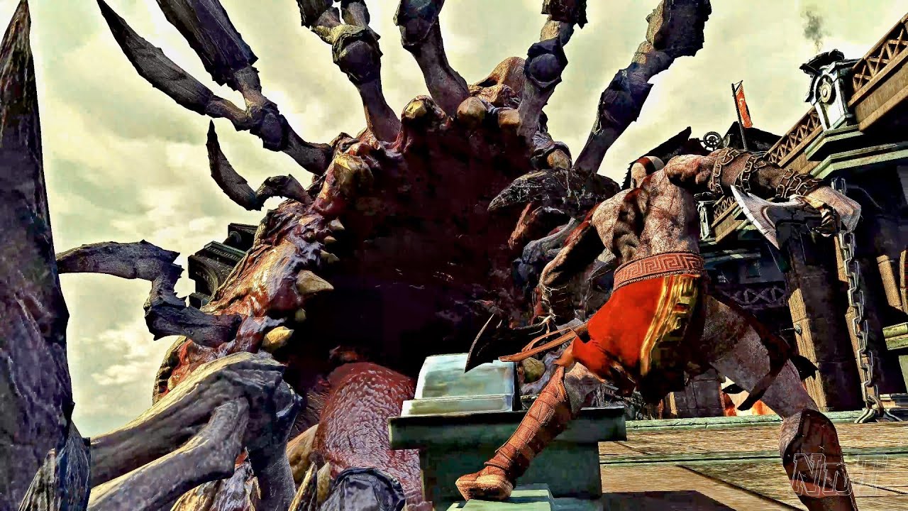 GOD OF WAR ASCENSION: Blades of Chaos V.S Hecatonchires Boss