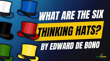 Edward De Bono 6 Thinking Hats - Lateral Thinking, Problem Solving and Decision Making Technique