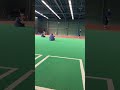 山下舜平大選手のストレート受けてみたらヤバかった、、、#山下舜平大 #shorts