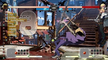 [Faust] c.S - 5HH - dash c.S - j.H - j.H - c.S - 5H - 6H