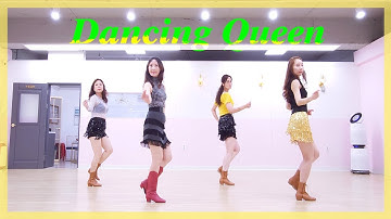 Dancing Queen - Line Dance(Absolute Beginner / Beginner) |  댄싱퀸 라인댄스 | 퀸즈라인댄스𝐐𝐮𝐞𝐞𝐧𝐬 𝐋𝐢𝐧𝐞𝐃𝐚𝐧𝐜𝐞
